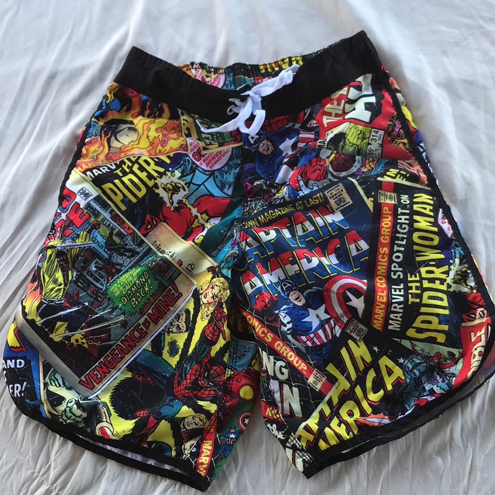 Marvel swim shorts !
